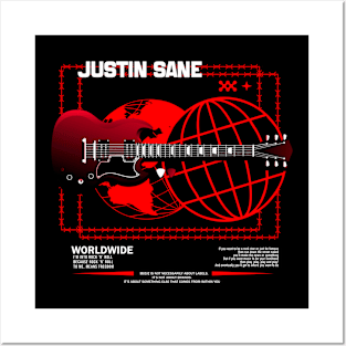 Justin Sane Posters and Art